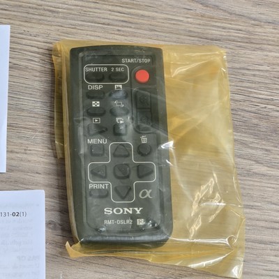Sony RMT-DSLR2 Wireless Remote Commander controller for Sony alpha A7 a7r a7s
