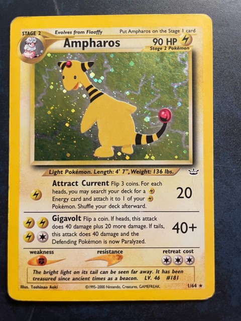 Ampharos #1 (Neo Revelation (2001))
