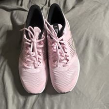 Nike Girls Pink Mesh Lightweight Athletic Sneakers Size 6Y Low Top
