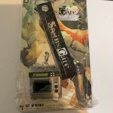 Steins Gate Rarity Rintarou Okabe and Kurisu Keychain with Mascot Not for