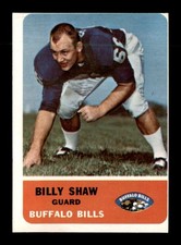 1962 Fleer #16 Billy Shaw RC EX X3485813