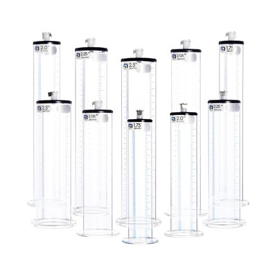 #ad EYRO LeLuv Cylinder WIDE Flange Untapered 3 mm Thick Walls for Penis Vacuum Pump $58.99