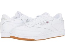 Reebok Club C 100000213 Sneakers Kids US 6 White Leather Lifestyle Shoes RHS5367