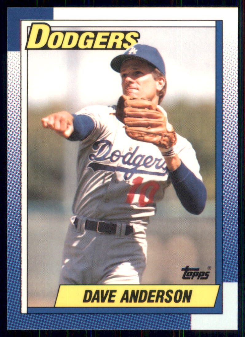1990 Topps #248 Dave Anderson Collector's Edition (Tiffany)