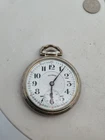Antique 1893 Illinois Bunn Special White Gold Filled Pocket Watch #7277875