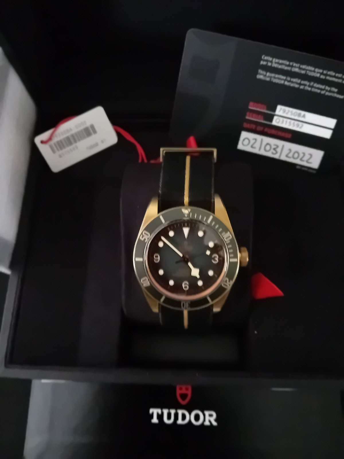 Beautiful Tudor by Rolex Watches Black