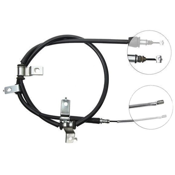 Seilzug Feststellbremse 1.620 Mm Trommelbremse A.B.S. FüR Hyundai Getz-image
