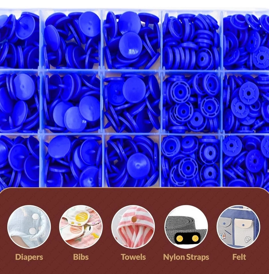 Snap Tools Pliers for Sewing Fabric and Clothes 150 Sets20 12mm 1/2 Inch T5 - Image 4 of 4