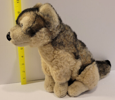 Jaag 9'' Husky Wolf Dog Plush Stuffed Animal Toy