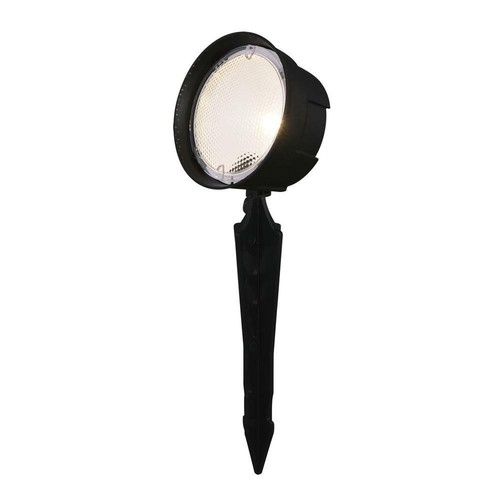 10 Piece Set 9" Black Textured Low Voltage LED Garden Path Landscape Light - Picture 6 of 12