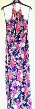 M S Rosie For Autograph Loungewear Floral Full Length Chemise Nightdress 8 BNWT