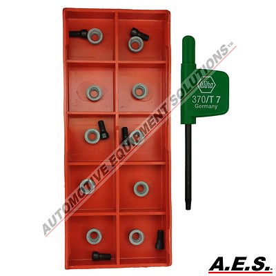 Hunter Micro-Round Brake Lathe Insert Kit 20-1418-1 - Carbide Inserts For OCL & QCL Lathes 3 thumbnail image