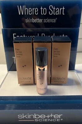 SkinBetter Science Even Tone Correcting Serum 15ml (3*5ml) NEW In Box FREE SHIPP