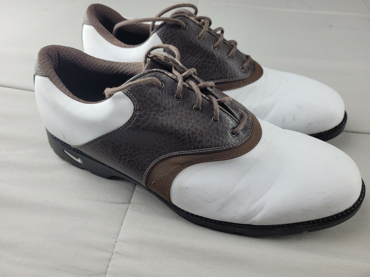 Nike Golf Waverly Last Men’s 7.5 Brown White Saddle Shoes NWOT Vintage Men main image 2