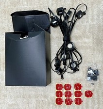 Govee Permanent Outdoor Lights PRO Black 16 Ft. Section 10 lights  Clips H706