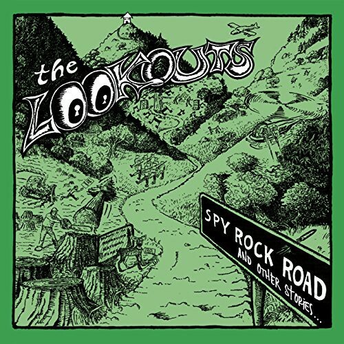 THE LOOKOUTS SPY ROCK ROAD Tre Cool Green day Larry Livermore Vinyl LP Gilman St