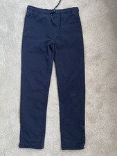New with tag John Lewis & Partners Kids' Chino Trousers, Navy, Age 11