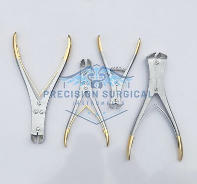 TC Pin Wire Cutter Orthopedic Surgical Veterinary Instruments Gold 6 4 PCS Best 