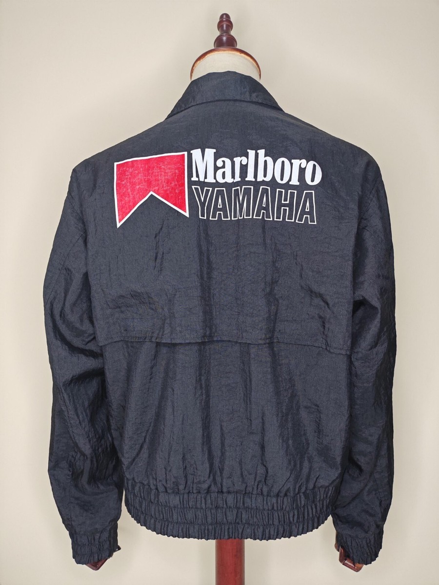Marlboro Yamaha Racing Team Nylon Jacket Black Medium | eBay Marlboro Yamaha Racing Team Nylon Jacket Black Medium | eBay