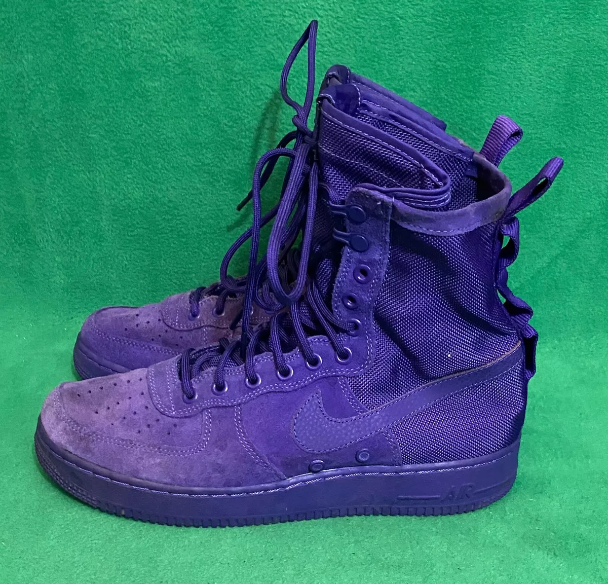 Nike SF Air Force 1 High Court Purple 884024-500 Men's Shoes Size 9.5