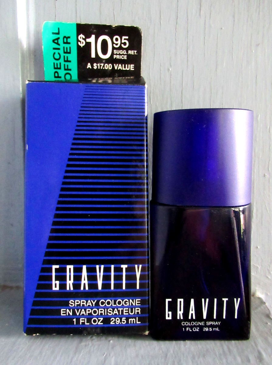 Coty Gravity Gravity Cologne Discontinued Vintage Gravity By Coty
