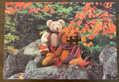 Teddy Bears Junior Puzzle Vintage 1989 Milton Bradley Missing One