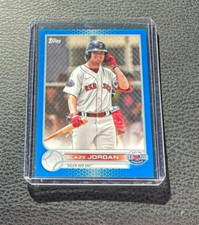 2022 Topps Pro Debut Blaze Jordan Blue Parallel 055/150