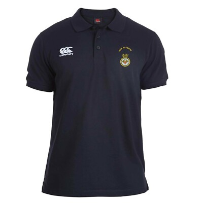OFFIZIELLES HMS Alacrity besticktes Canterbury Rugby Polo-Shirt