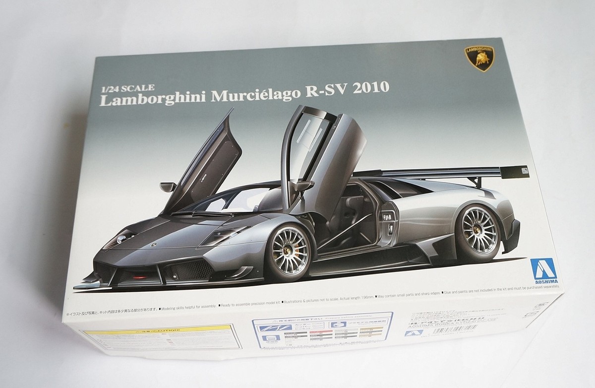 AOSHIMA 1/24 Lamborghini Murcielago R-SV 2010 supercar #11 scale