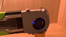 Cooling turbine fan for Nvidia Tesla P40 P100 M40 graphics card