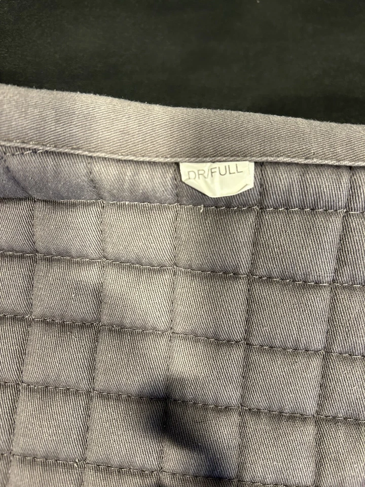 Almohadilla de silla de montar de doma Schockemohle - gris gris con encuadernación negra - completa Foto 2 de 4