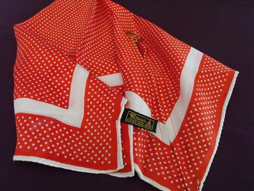 1960's Vintage Scarf with Zip from Rikki, Melbourne - Picture 7 of 7
