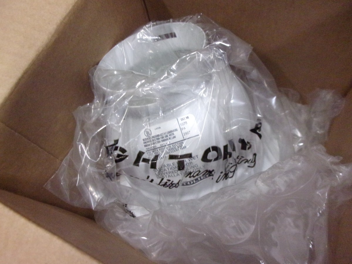 その他 ILLUMINANCE LIGHTOLIER 1078PA RECESSED DOWNLIGHT 7/11 DROPPED OPALEX REFLECTOR