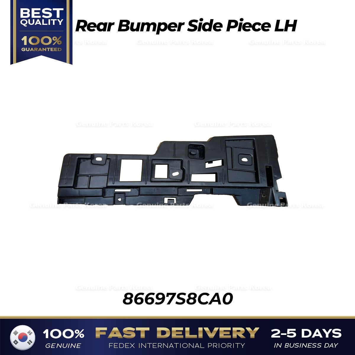 ⭐Genuine⭐ Rear Bumper Side Piece LH 86697S8CA0 for Hyundai