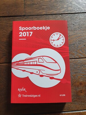 Kursbuch NS Niederlande 2017 Bahn Train Timetable Holland