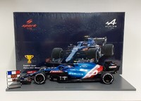 Spark Diecast Modellauto 1:18 Alpine A521 E. Ocon F1 2021 Winner Gp