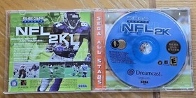 Sega Dreamcast NFL 2K Sega Sports  Complete CIB Video Game Tested Good 