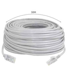 CABLE ETHERNET 5E RJ45 30 Mètres IZOXIS ( LAN , Réseau ) 30M , CATEGORIE 5E