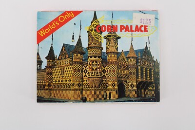 1986 World's Only Corn Palace Picture Booklet Mitchell S.D. NativeAmerican Theme