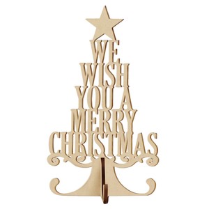 Immagini Natale 3d.Vi Auguriamo Buon Natale 3d Albero Di Legno Tavola Di Legno Decorazione Ebay