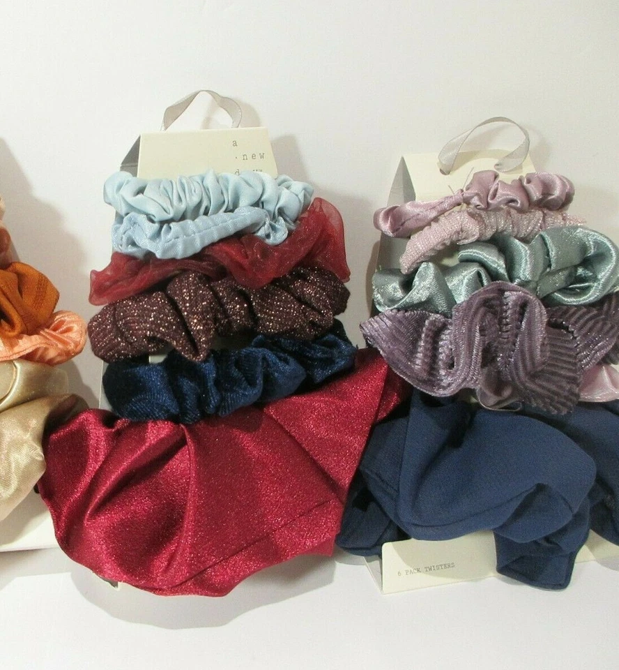 A New Day, Scrunch Twister, Hair Ties, VARIETY colors sizes, TOTAL 30 Twisters - Image 3 of 3