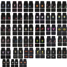 Brand New 4pcs Set Front Rear Universal Fit Car Truck Carpet Floor Mats