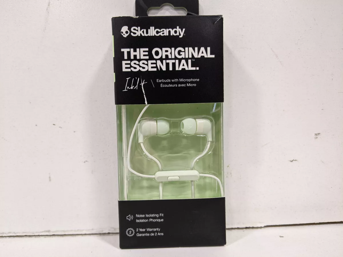 Skullcandy Ink d Noise Isolating Earbuds Mint S2IMY M692