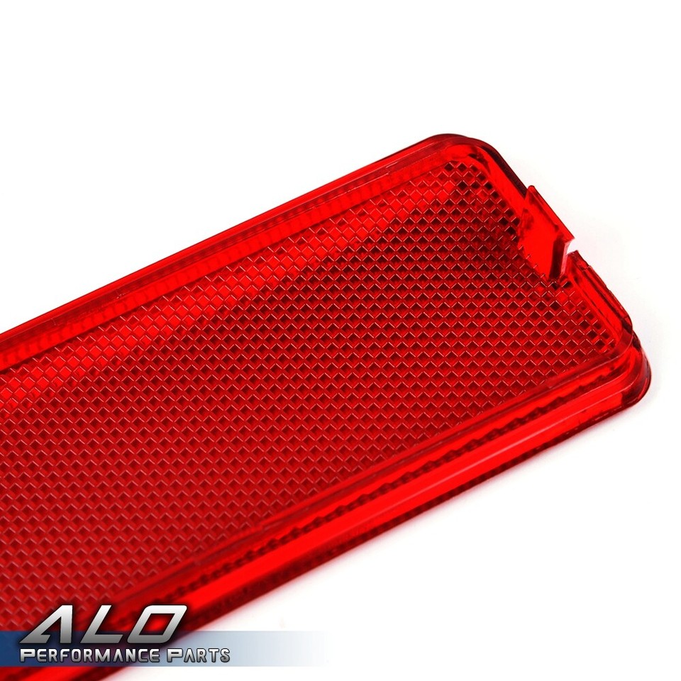 Pair Of Red Inside Door Reflector Lights For 1999-2007 Ford F250-F550 Super Duty 11 thumbnail image