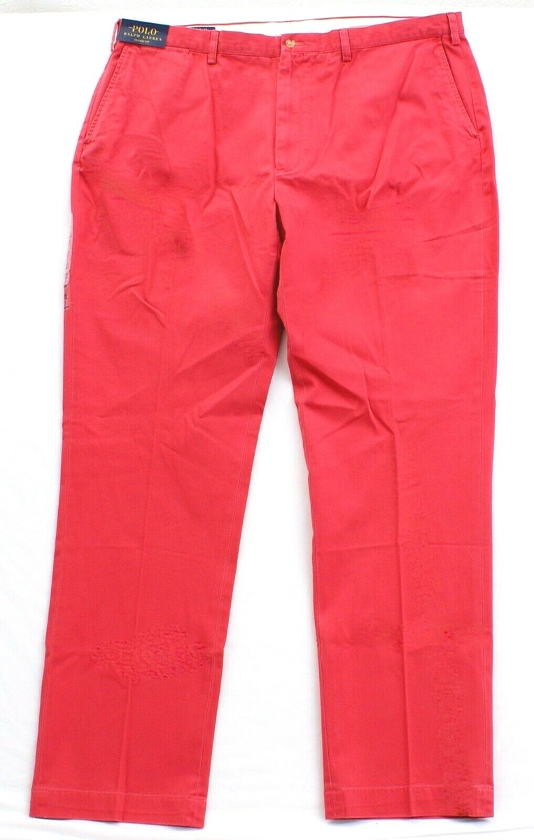 Polo Ralph Lauren Nantucket Red Classic Fit Cotton Chino Pants