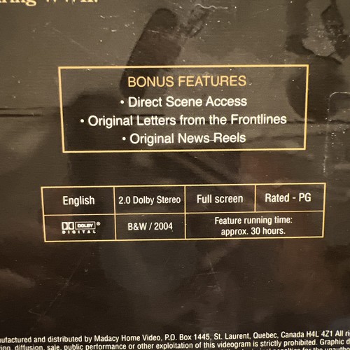 WWII: The Complete History (10 DVDs, 2011) 66th Anniversary Collector's Set - Picture 4 of 5