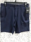 Under Armour Storm Men's Size 36 Navy 10" Water-Repellent Golf Shorts NWT
