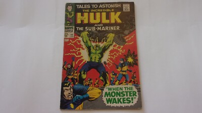 Tales to Astonish # 99 Hulk Sub-Mariner 1968