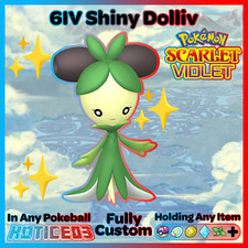 DOLLIV 🌟SHINY/Normal 6IV🌟 Pokemon SCARLET and VIOLET 31/31/31/31/31/31 Max IVs