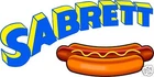 Sabrett Hot Dogs Concession Decal 10" Hotdog Restaurant Food Truck Vinyl Sticker